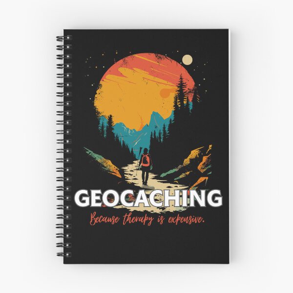 Item preview, Geocaching Because Therapy Is Expensive – Funny Outdoor Adventure Design designed and sold by ArcticFoxStudio.