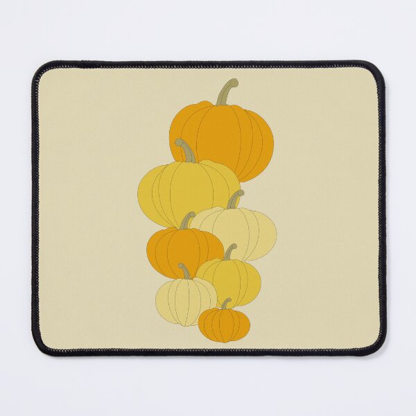 Item preview, Vintage Fall Pumpkins Autumn Aesthetic Cream Background designed and sold by MellowCat.