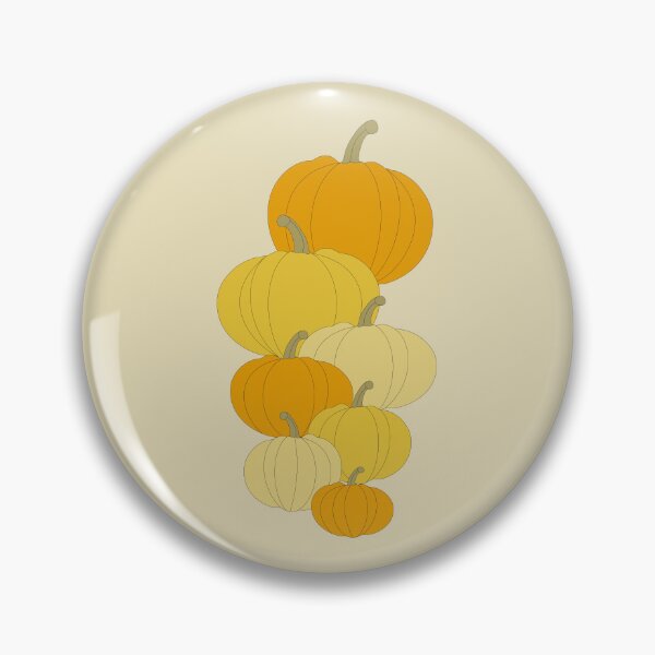 Item preview, Vintage Fall Pumpkins Autumn Aesthetic Cream Background designed and sold by MellowCat.