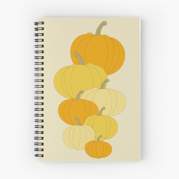 Item preview, Vintage Fall Pumpkins Autumn Aesthetic Cream Background designed and sold by MellowCat.