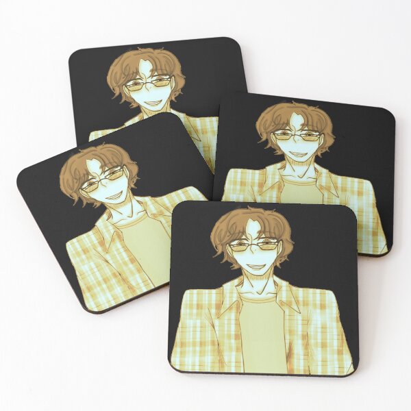 Item preview, Anime guy with glasses coloring designed and sold by YaroshMaria.