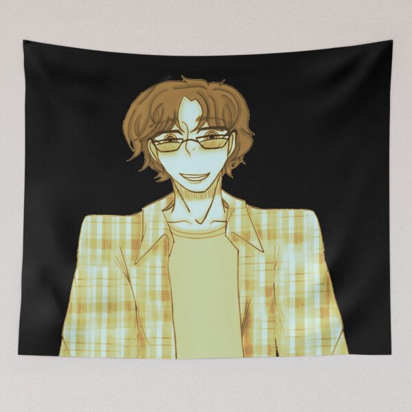 Item preview, Anime guy with glasses coloring designed and sold by YaroshMaria.