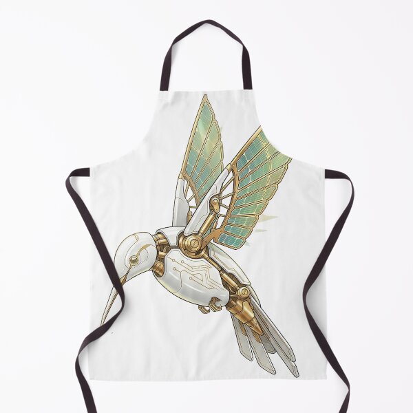 Item preview, Solarpunk Hummingbird designed and sold by CORE & CHROME.