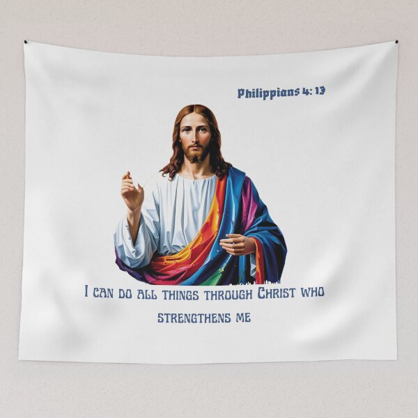 Item preview, I CAN DO ALL THINGS THROUGH CHRIST designed and sold by Dimamzo12.
