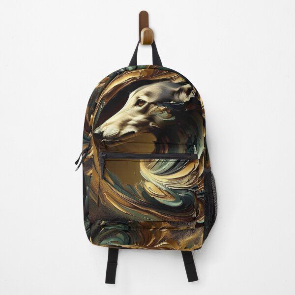 Item preview, Acrylic pouring and heavy impasto texture_05 designed and sold by GALOGO – Art for Sighthounds & Animal Welfare.