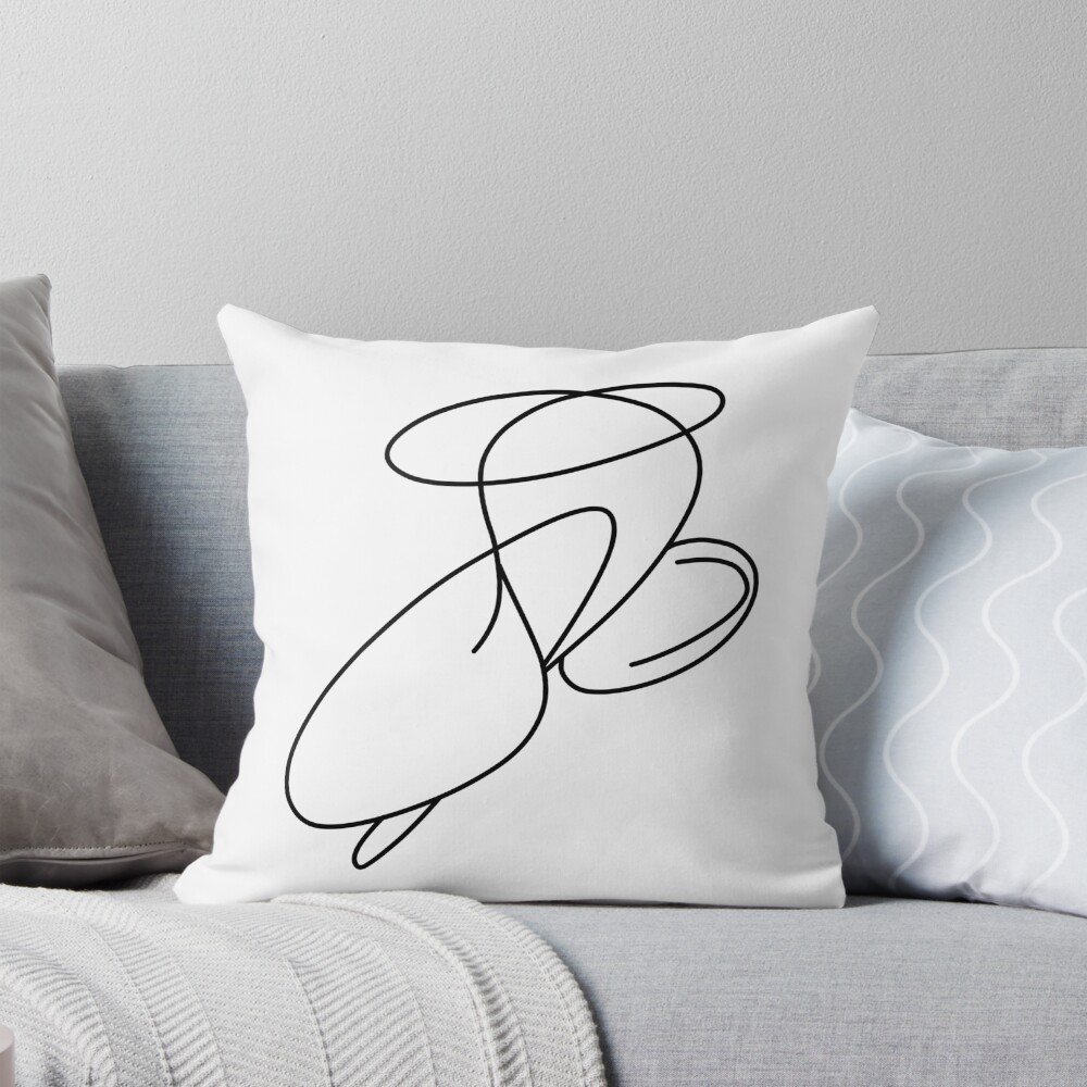 Item preview, Throw Pillow designed and sold by Designhand.