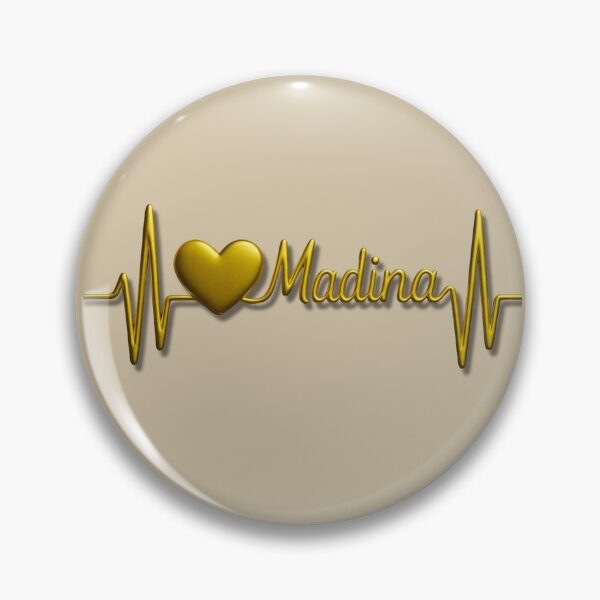 Item preview, Madina Heartbeat Pulse (V.1) - Islamic Faith & Love Design designed and sold by D-Islamic.