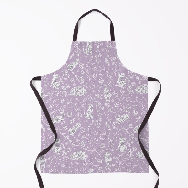 Item preview, Vintage Floral Cat Toile Botanical Pattern designed and sold by Seamlessly Buffalo.