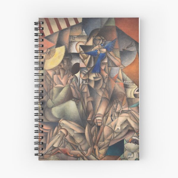 Item preview, Cubist Painting Style Abstract Multi-Figure Composition for Modern Art Collectors designed and sold by RickE.