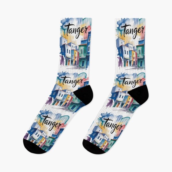 Item preview, Tanger | Tanger Morocco Blue Medina Watercolor Art designed and sold by JessArty ⭐⭐⭐⭐⭐.