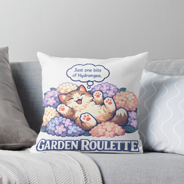 Item preview, Garden Roulette – Hydrangea Toxic to Cats | Funny Veterinary Design designed and sold by Bettybee00.