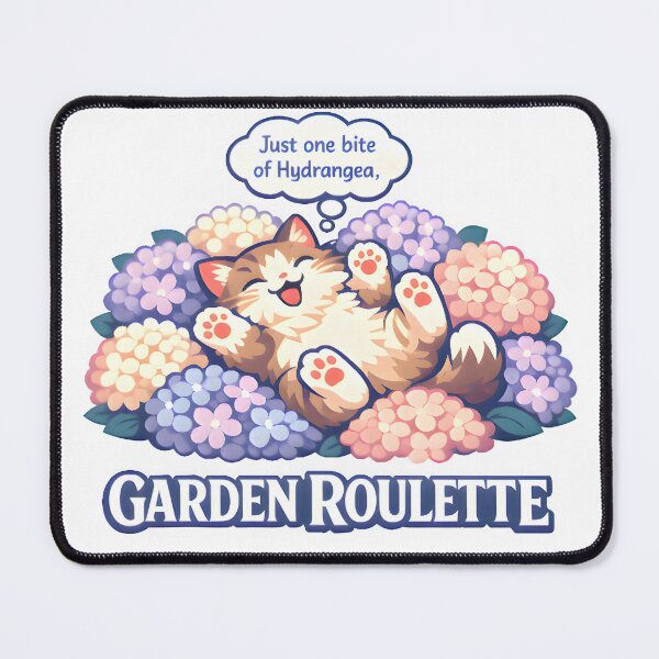 Item preview, Garden Roulette – Hydrangea Toxic to Cats | Funny Veterinary Design designed and sold by Bettybee00.