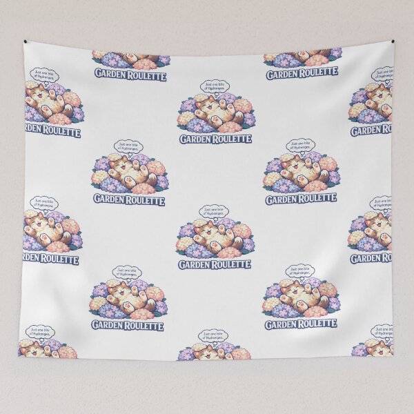 Item preview, Garden Roulette – Hydrangea Toxic to Cats | Funny Veterinary Design designed and sold by Bettybee00.
