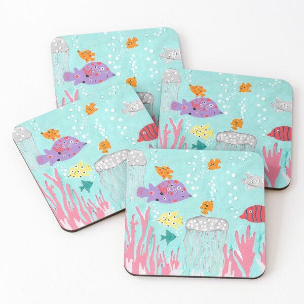 Item preview, Under The Sea Colorful Tropical Fish  designed and sold by Sartoris Art.