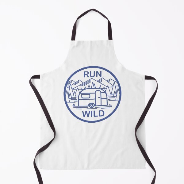 Item preview, Run Wild - Blue Outline designed and sold by katbox.