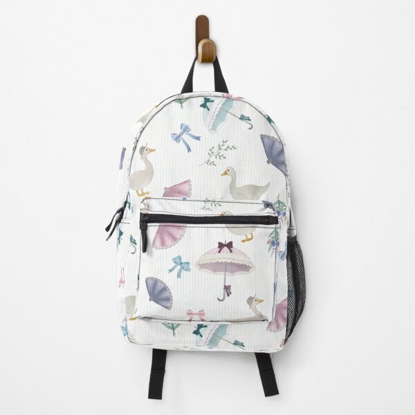 Item preview, Coquette Victorian Goose Pattern in Pastel Tones designed and sold by Seamlessly Buffalo.
