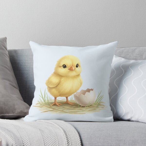 Item preview, Cute Baby Chick Hatching Illustration designed and sold by HumTumMe.