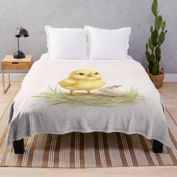 Item preview, Cute Baby Chick Hatching Illustration designed and sold by HumTumMe.