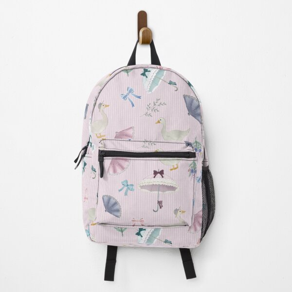 Item preview, Coquette Victorian Goose Pattern in Pastel Tones designed and sold by Seamlessly Buffalo.