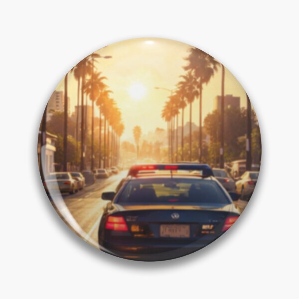 Item preview, Los Angeles Stamp Sticker  designed and sold by ouatisworld.