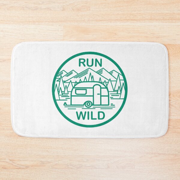 Item preview, Run Wild - Green Outline designed and sold by katbox.