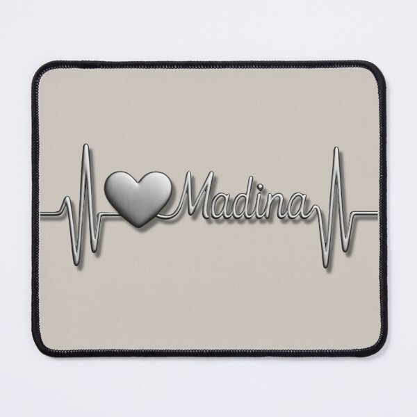 Item preview, Madina Heartbeat Pulse (V.2) - Islamic Faith & Love Design designed and sold by D-Islamic.