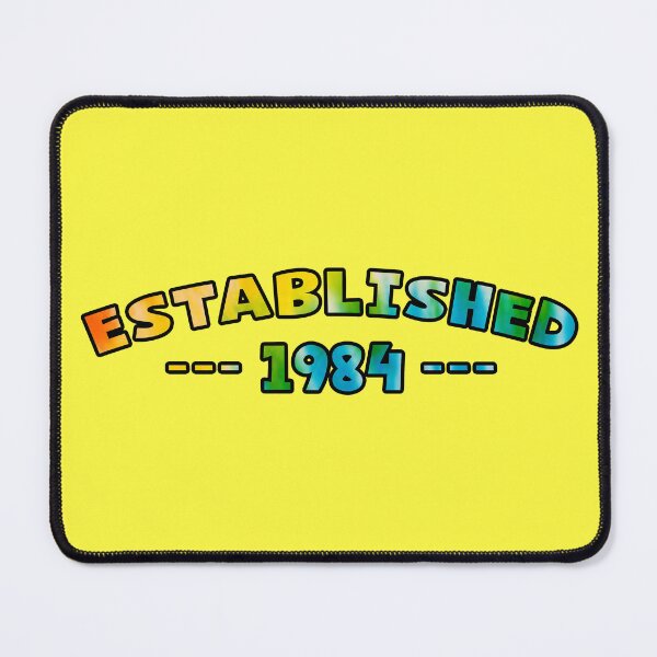 Item preview, Established 1984 designed and sold by Normbot2000.