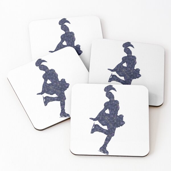 Item preview, Figure Skating glitter silhouette  designed and sold by Becky-Marie.