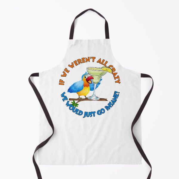 Item preview, Crazy, Insane Parrot designed and sold by ParrotHeadSwag.