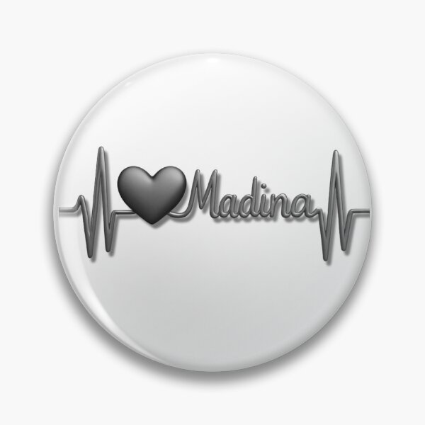 Item preview, Madina Heartbeat Pulse (V.3) - Islamic Faith & Love Design designed and sold by D-Islamic.