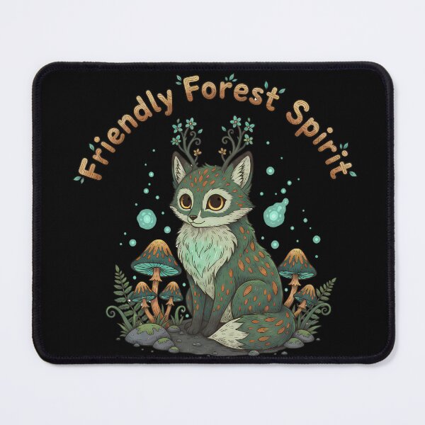 Artikelvorschau, Waldgeist | Vintage Cottagecore Folklore-Kunst entworfen und verkauft von ThreeFreestones.