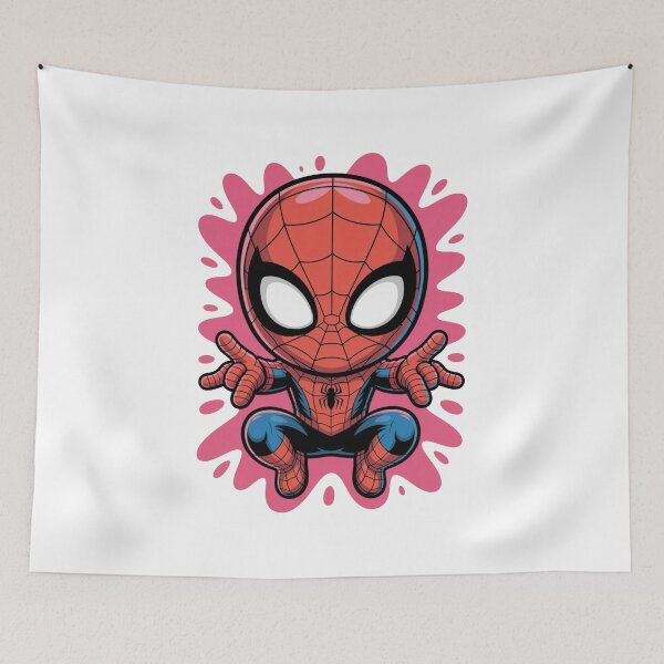 Item preview, Neon Drip Spider Hero – Cute Kawaii Street Art Style designed and sold by Dospart.
