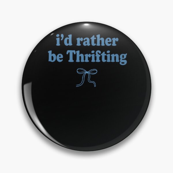 Item preview, I'd Rather Be Thrifting designed and sold by krystalRomanart.