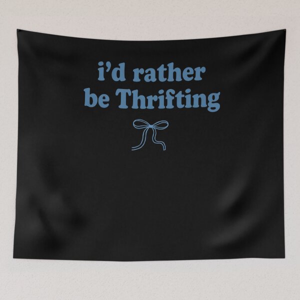 Item preview, I'd Rather Be Thrifting designed and sold by krystalRomanart.