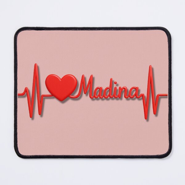 Item preview, Madina Heartbeat Pulse (V.4) - Islamic Faith & Love Design designed and sold by D-Islamic.