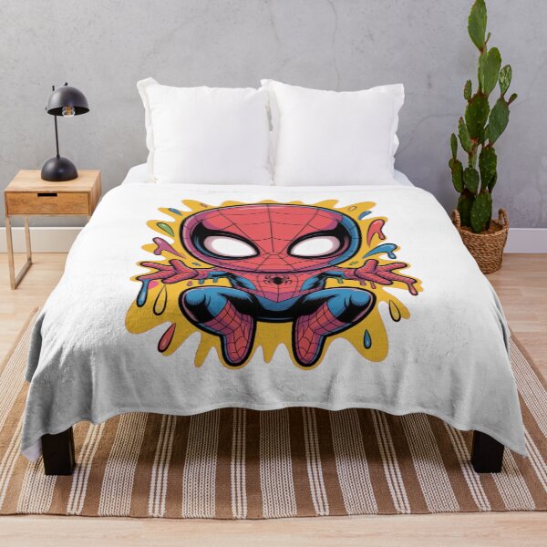 Item preview, Neon Drip Spider Hero – Cute Kawaii Street Art Style designed and sold by Dospart.