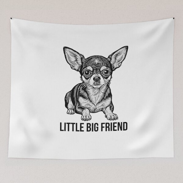 Item preview, Chihuahua – Little Big Friend | Breed & Mood Series designed and sold by PhokaPhokich.