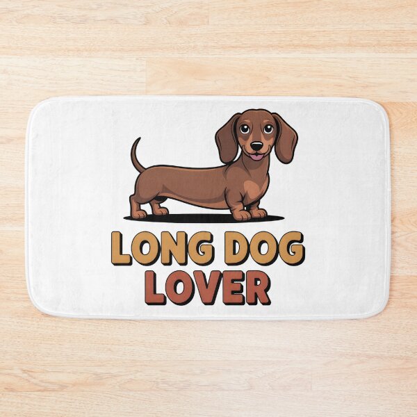 Item preview, Long Dog Lover – Cute Dachshund Cartoon Design designed and sold by ArcticFoxStudio.