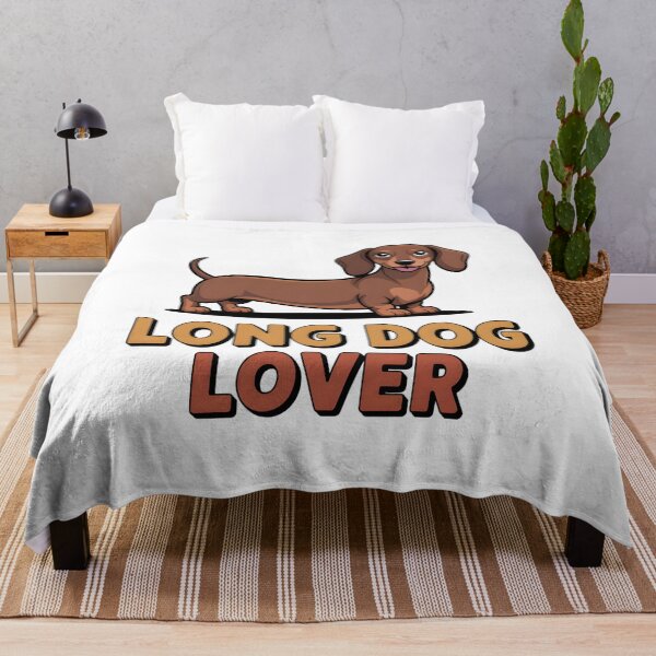 Item preview, Long Dog Lover – Cute Dachshund Cartoon Design designed and sold by ArcticFoxStudio.