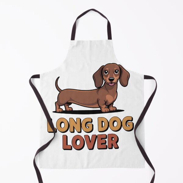 Item preview, Long Dog Lover – Cute Dachshund Cartoon Design designed and sold by ArcticFoxStudio.