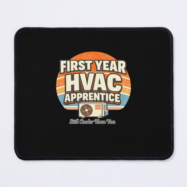 Item preview, First Year HVAC Apprentice Shirt Still Cooler Than You Funny Trade Tee designed and sold by Pop-clothes.
