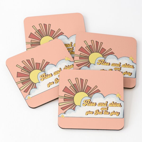 Item preview, Rise and shine and give God the glory designed and sold by PsalmStudio.