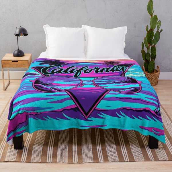 Item preview, Synthwave California Retrowave Aviator Sunset designed and sold by MarCinu Art.