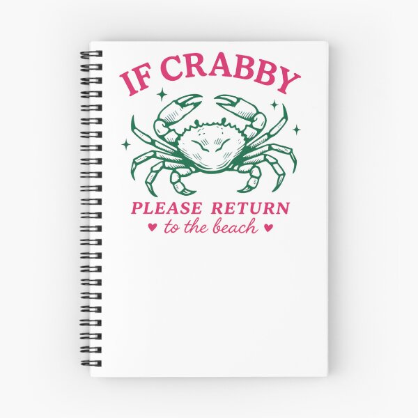 Item preview, If Crabby Please Return To The Beach designed and sold by krystalRomanart.