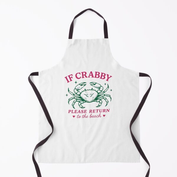 Item preview, If Crabby Please Return To The Beach designed and sold by krystalRomanart.