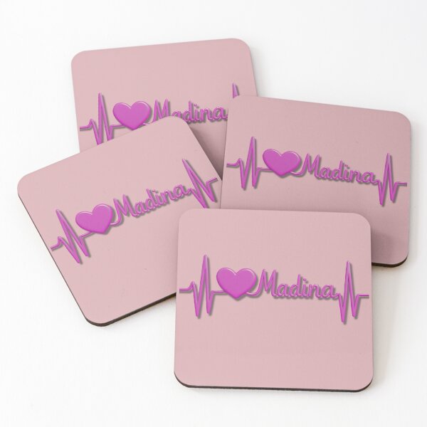 Item preview, Madina Heartbeat Pulse (V.5) - Islamic Faith & Love Design designed and sold by D-Islamic.