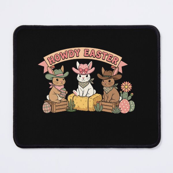 Item preview, Kids Howdy Easter Cowboy Bunnies designed and sold by KroghDs.