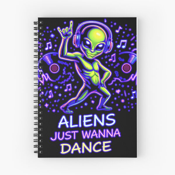 Item preview, Aliens Just Wanna Dance – UFO Party DJ Alien designed and sold by leyfinder.