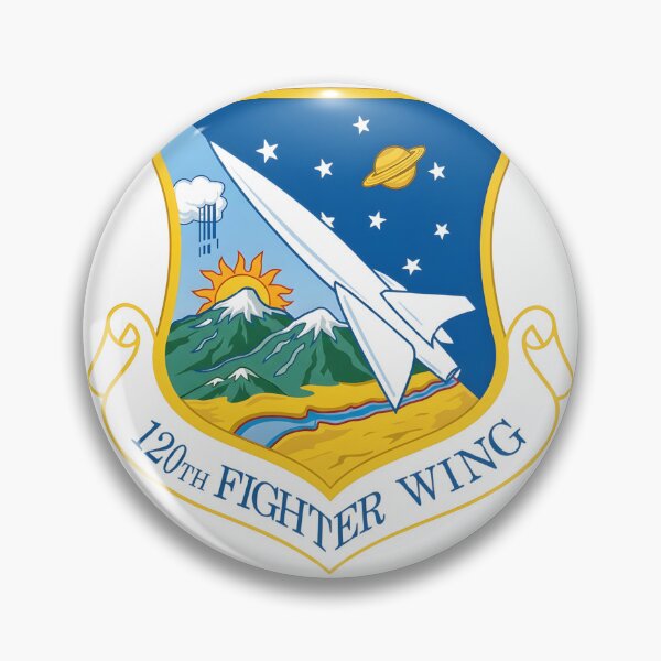 Item preview, Official Emblem of the 120th Fighter Wing, Montana Air National Guard designed and sold by CharlieDesings.