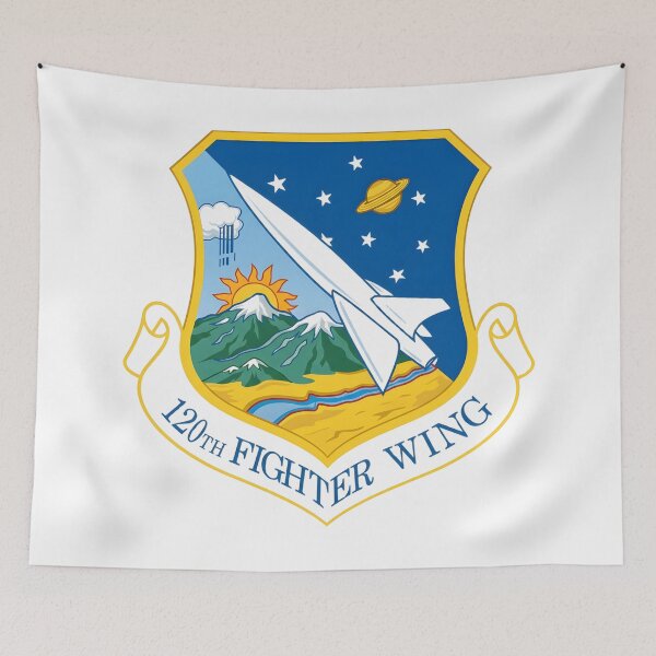 Item preview, Official Emblem of the 120th Fighter Wing, Montana Air National Guard designed and sold by CharlieDesings.
